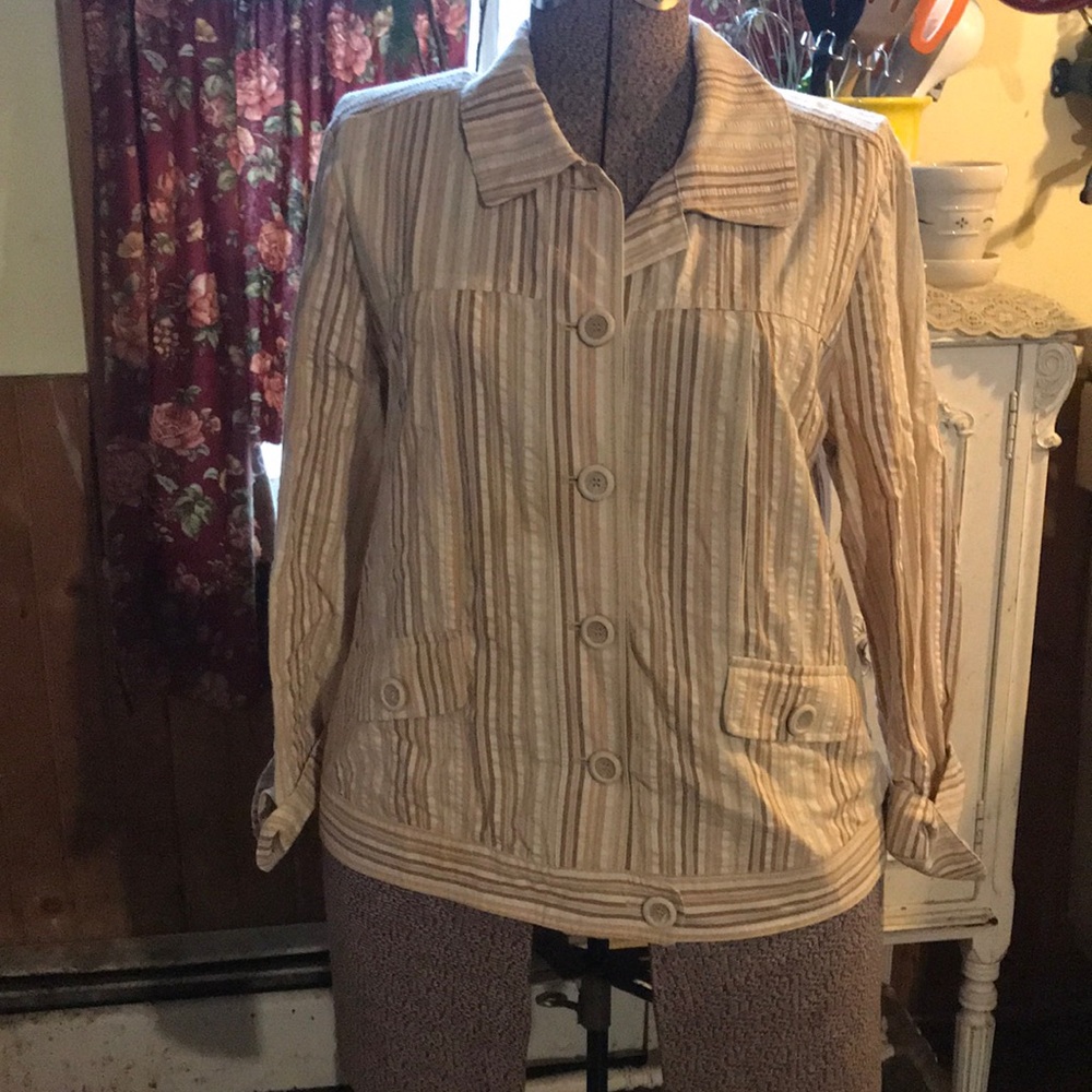 Christopher and Banks light weight Blazer size med